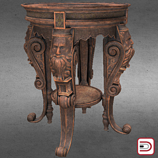 Second Life Marketplace - [Danielito] Round Table